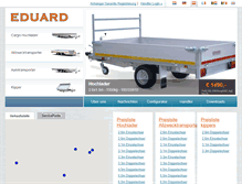 Tablet Screenshot of anhaenger-eduard.at
